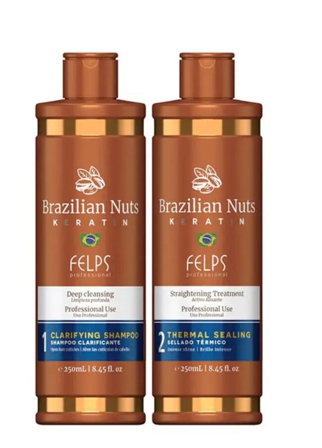 Kit Alisado Brazilian Nuts 2x250ml