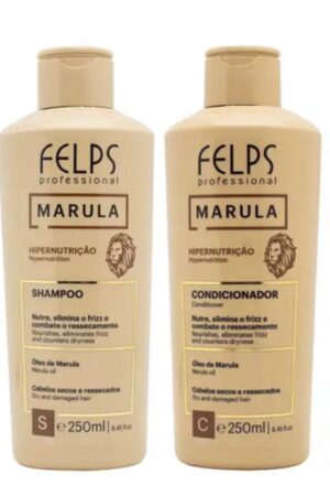 Kit Shampoo y Acondicionador Hipernutricíon Marula 250ml