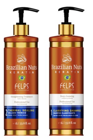Kit Alisado Brazilian Nuts 2x1000ml