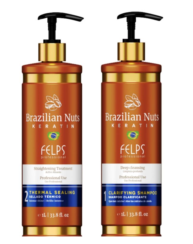Kit Alisado Brazilian Nuts 2x1000ml